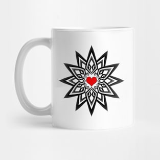 Heart star Mug